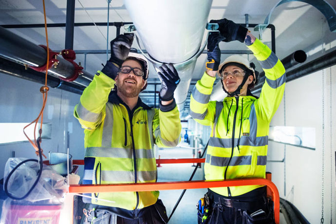 Ventilationsinstallation