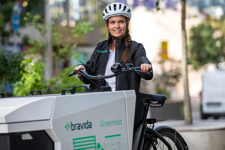 Bravida GreenHub-cykel