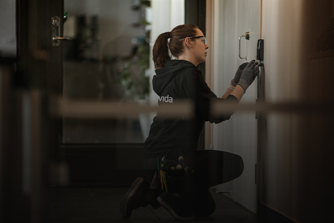 Bravida Fire & Security installerar säkerhetslösningar för fastigheter