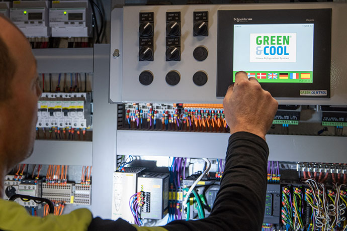 Styrpanel temperatur