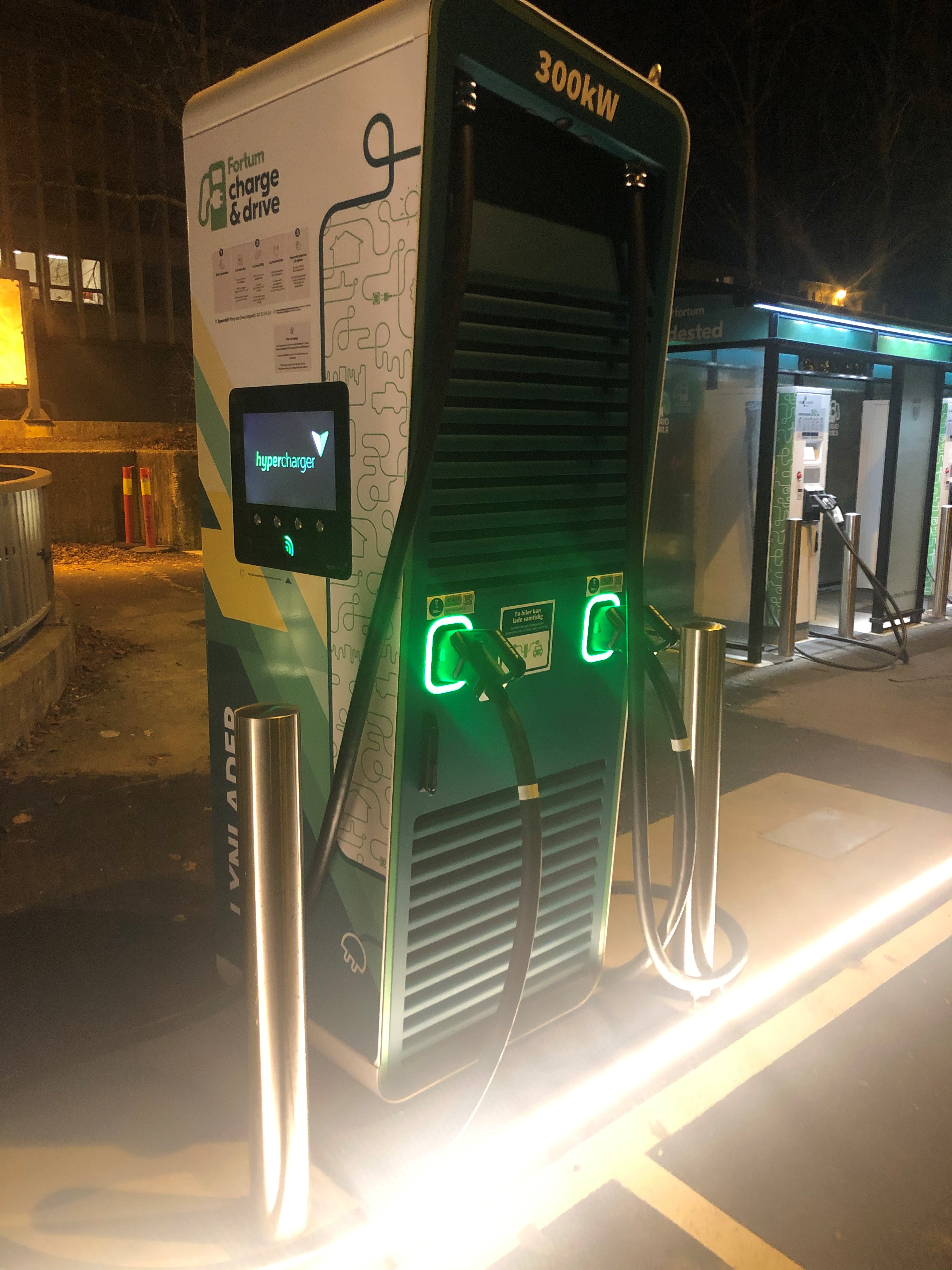 Trondheim, Bravida charge, elbil, elbillader